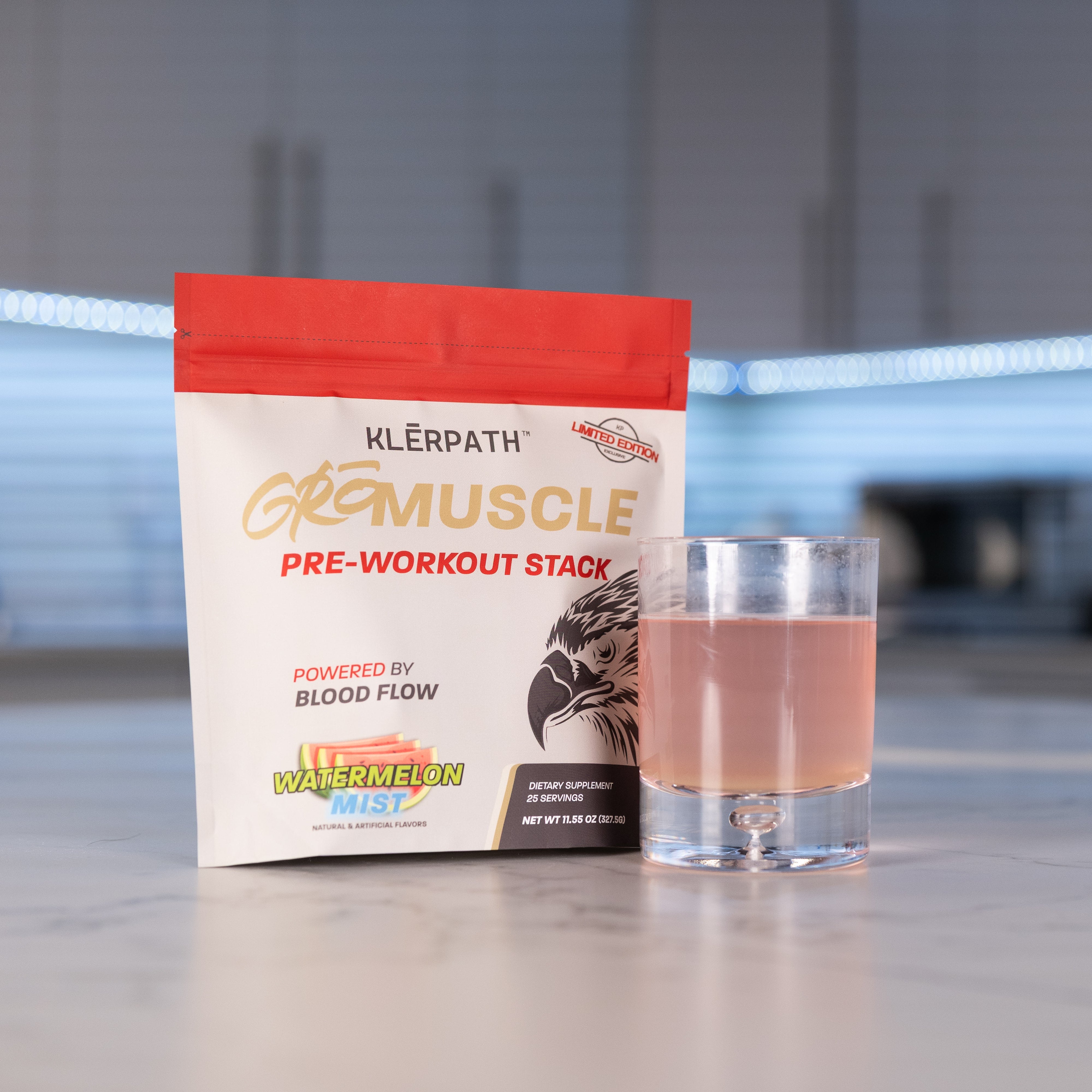 Watermelon Mist GROmuscle™ Preworkout Stack