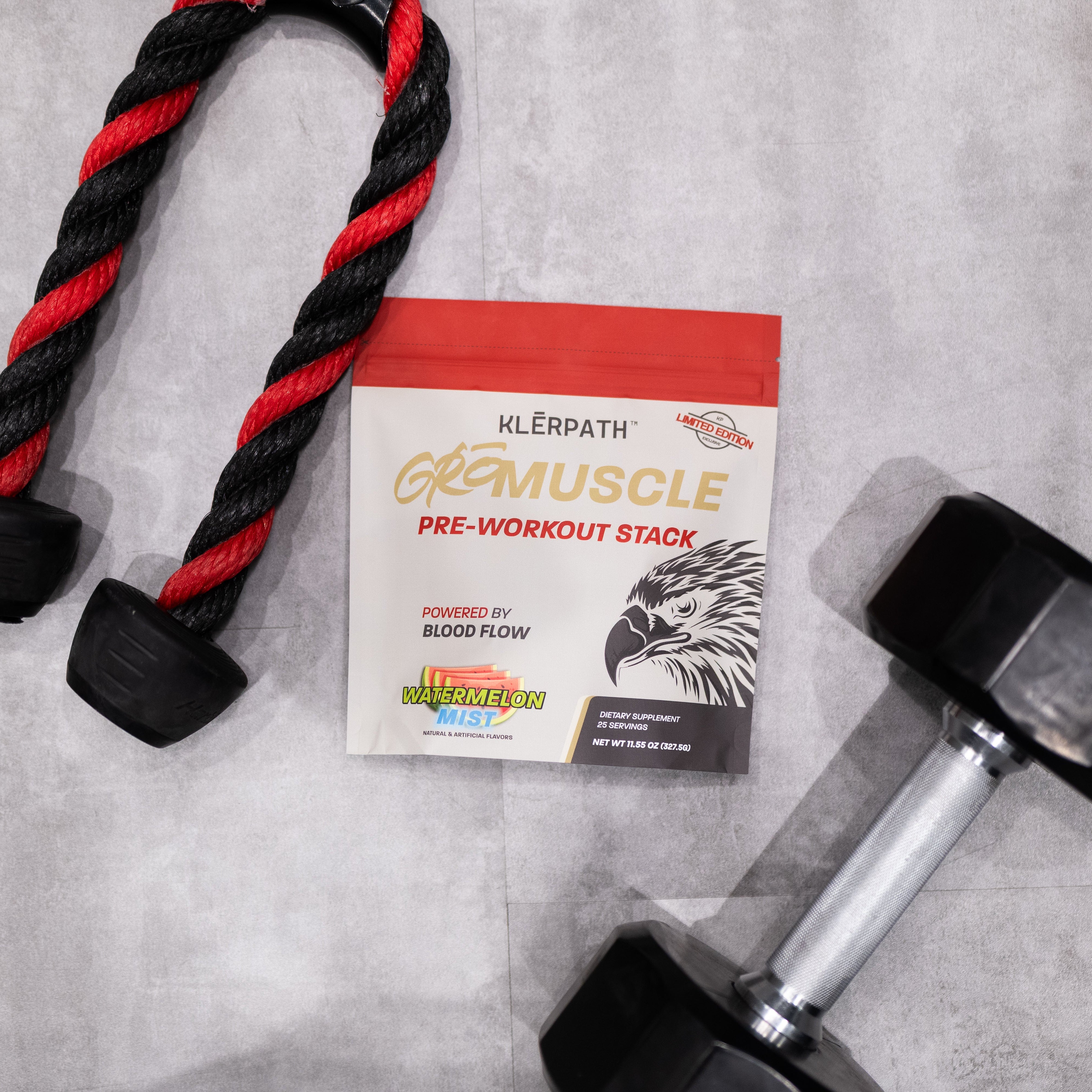 Watermelon Mist GROmuscle™ Preworkout Stack